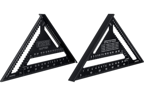 Угольник стропильный (СВЕНСОН) алюминиевый 300мм STAYER Угольник стропильный (СВЕНСОН) алюминиевый 300мм STAYER