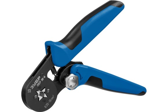 Клещи для обжима втулочных наконечников 0,25-16мм2, ЗУБР Клещи для обжима втулочных наконечников 0,25-16мм2, ЗУБР