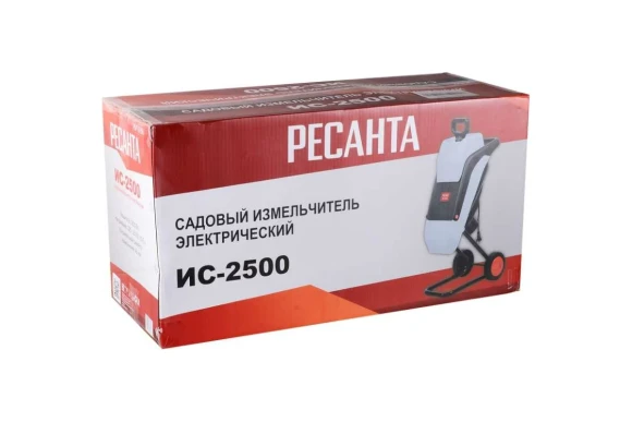 Садовый измельчитель Ресанта ИС-2500 2.5кВт, 40мм, до 150кг/ч, режущие ножи Садовый измельчитель Ресанта ИС-2500 2.5кВт, 40мм, до 150кг/ч, режущие ножи