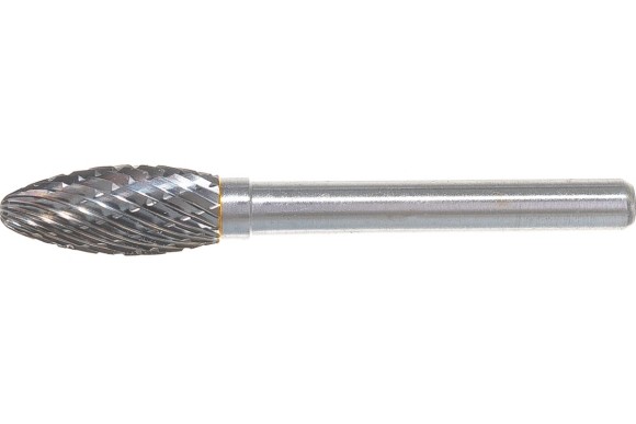 Бор-фреза тв.спл. H(пламя) 10*25/65мм,хв-6мм ВК8 с покрытием H1025M06, ВИЗ Бор-фреза тв.спл. H(пламя) 10*25/65мм,хв-6мм ВК8 с покрытием H1025M06, ВИЗ