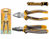 Плоскогубцы INGCO 180мм,HCP08188