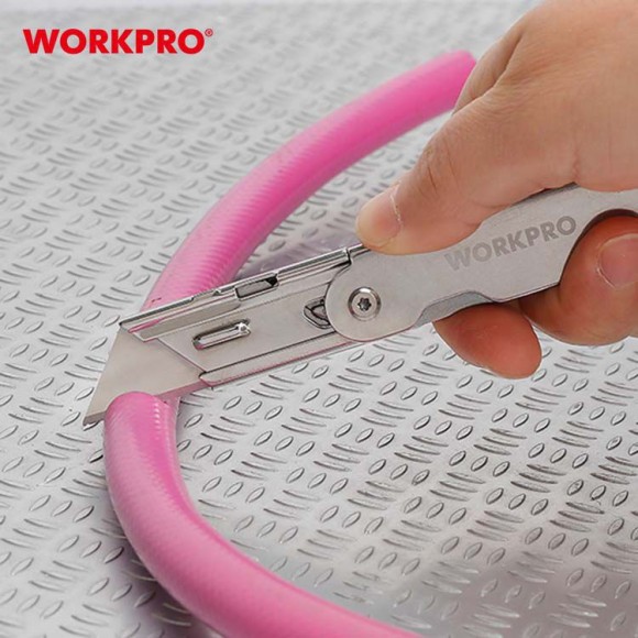 Нож складной 61*19мм WORKPRO	