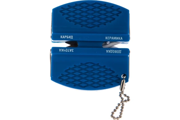 Точилка универсальная для ножей компакт 2 в 1, ЗУБР