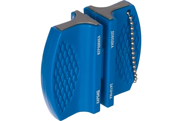 Точилка универсальная для ножей компакт 2 в 1, ЗУБР