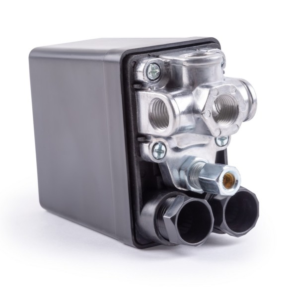 Реле давления одноступенчатое 1/4-(6-8 бар) ,AERO, FoxWeld Реле давления одноступенчатое 1/4-(6-8 бар) ,AERO, FoxWeld