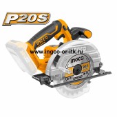 Пила дисковая аккумуляторная INGCO CSLI1651,20В li-ion-0шт,d165*20 Т24, 55/38мм,БЕЗ АККУМ. Пила дисковая аккумуляторная INGCO CSLI1651,20В li-ion-0шт,d165*20 Т24, 55/38мм,БЕЗ АККУМ.