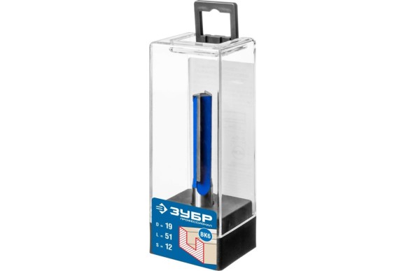 Фреза пазовая ,19*51*86мм,хвостовик-12мм ПРОФИ ЗУБР Фреза пазовая ,19*51*86мм,хвостовик-12мм ПРОФИ ЗУБР