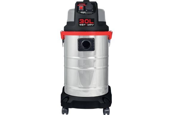 Пылесос промышленный CROWN CT42033,1400Вт, 30 л с розеткой Пылесос промышленный CROWN CT42033,1400Вт, 30 л с розеткой