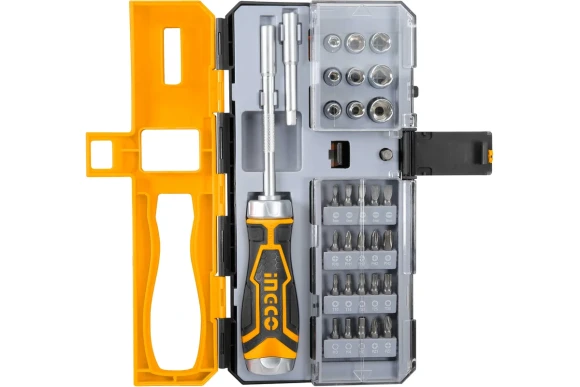 Отвертка реверсивная INGCO 33 шт,HKSDB0338 INDUSTRIAL