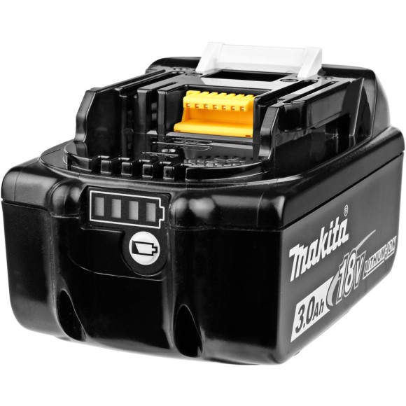 Аккумулятор MAKITA BL1830B 18V, 3.0Ah, Li-Ion, индикатор заряда Аккумулятор MAKITA BL1830B 18V, 3.0Ah, Li-Ion, индикатор заряда