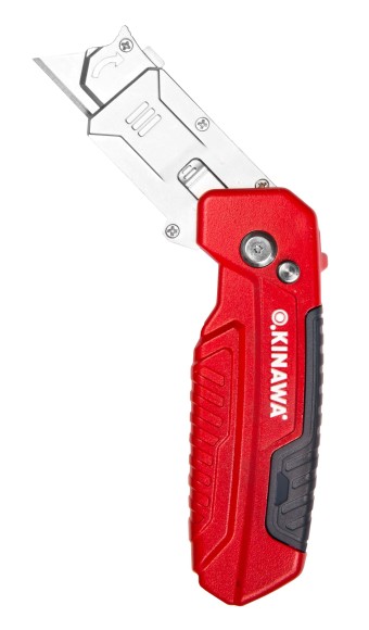 Нож складнойDYNAMIC 61*19мм, поворотный +2 лезвия OKINAWA