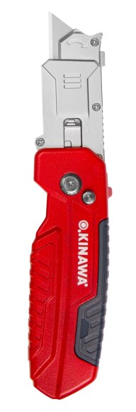 Нож складнойDYNAMIC 61*19мм, поворотный +2 лезвия OKINAWA