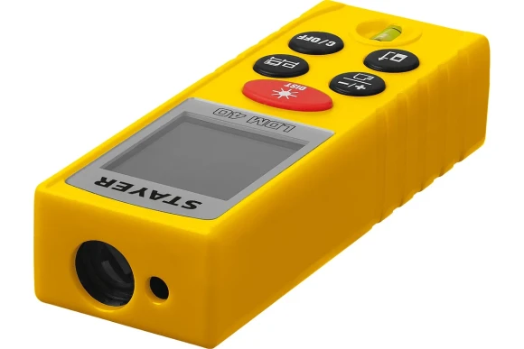 Лазерный дальномер STAYER ,LDM-40 (0,5 - 40 м, точность ±2 мм.),34956