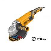 Шлифмашина угловая INGCO AG26008,2600В,6200о/мин,230мм INDUSTRIAL Шлифмашина угловая INGCO AG26008,2600В,6200о/мин,230мм INDUSTRIAL
