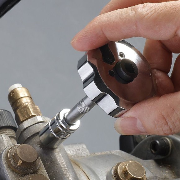 Ключ трещотка супер мини 1/4"шестигр. и 1/4 квадрWORKPRO	