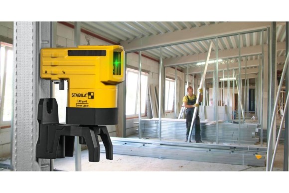 Лазерный уровень STABILA LAX 50G (30 м, точность - 0,5 мм/м)c подставкой