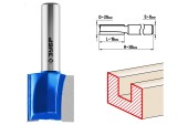 Фреза пазовая прямая D=20 х L=19 х H=50мм, хвостовик 8мм, ЗУБР Фреза пазовая прямая D=20 х L=19 х H=50мм, хвостовик 8мм, ЗУБР