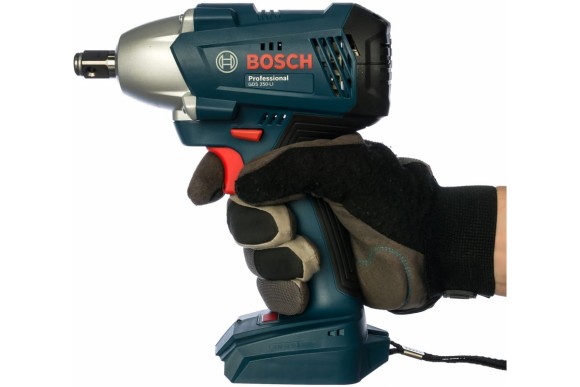 Гайковерт аккумуляторный BOSCH GDS 250-LIi, 250Н/м,18В-0шт,0-2400о/мин,без бат.коробка