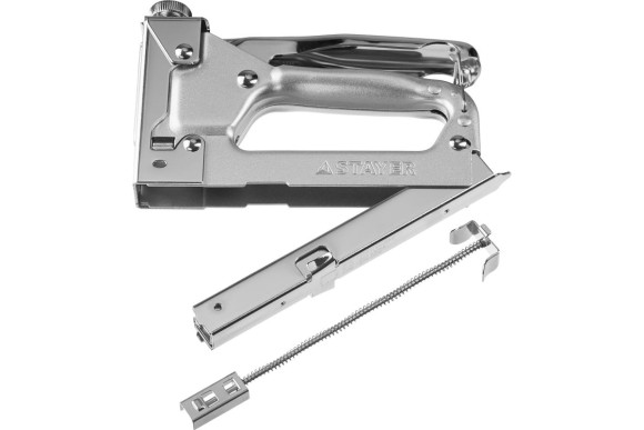 Степлер STAYER Pro-53 тип 53. 4-14мм, металлический корпус Степлер STAYER Pro-53 тип 53. 4-14мм, металлический корпус