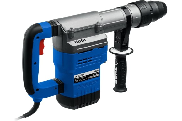 Перфоратор ЗУБР ЗПМ-45-1350 ЭВ, 1350Вт, 12.5Дж, SDS MAX, 45мм, 410об/мин, в кейсе