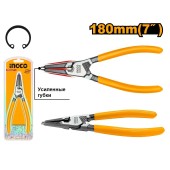 Съемник стопорных колец INGCO 180мм.внутреннее,HCCP261803