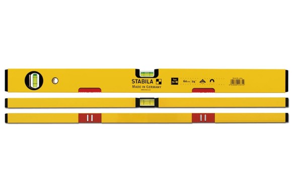 Уровень магнитный "STABILA" /  60 см, тип 70М, (1 верт.,1 гориз.)