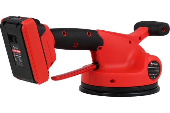 Виброприсоска для укладки плитки EX-21V,21В,166мм Li-ion-2шт,Diam Виброприсоска для укладки плитки EX-21V,21В,166мм Li-ion-2шт,Diam