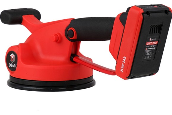 Виброприсоска для укладки плитки EX-21V,21В,166мм Li-ion-2шт,Diam Виброприсоска для укладки плитки EX-21V,21В,166мм Li-ion-2шт,Diam