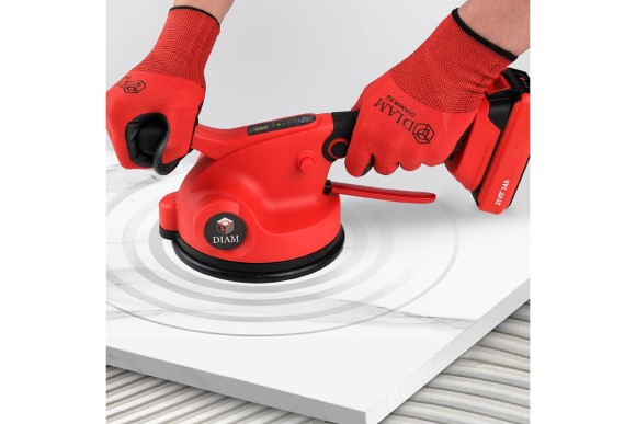 Виброприсоска для укладки плитки EX-21V,21В,166мм Li-ion-2шт,Diam Виброприсоска для укладки плитки EX-21V,21В,166мм Li-ion-2шт,Diam