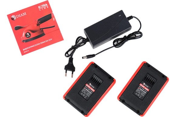 Виброприсоска для укладки плитки EX-21V,21В,166мм Li-ion-2шт,Diam Виброприсоска для укладки плитки EX-21V,21В,166мм Li-ion-2шт,Diam