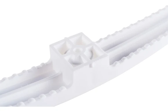 Держатель кабеля(двусторонний) для прямого монтажа,20шт серый, Промрукав Держатель кабеля(двусторонний) для прямого монтажа,20шт серый, Промрукав