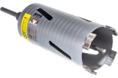 Коронка алмазная по железобетону 72 х 150мм, М16/SDS+, сухой/мокрый, HILBERG Коронка алмазная по железобетону 72 х 150мм, М16/SDS+, сухой/мокрый, HILBERG