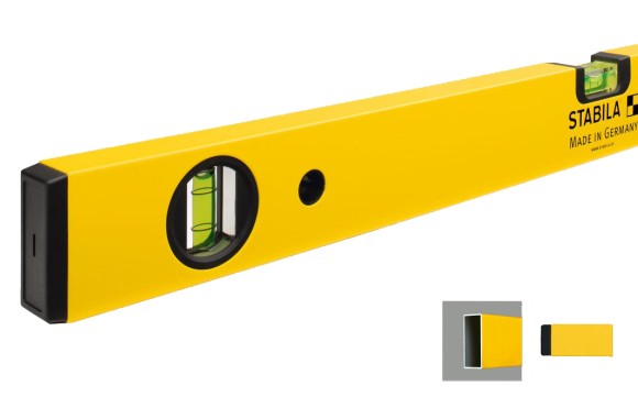 Уровень "STABILA" / 100 см, тип 70, (1 верт.,1 гориз.)