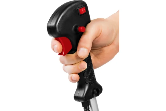 Триммер бензиновый ЗУБР КРБ-250, 600Вт/0.82л.с, 25.4см?, 8500об/мин, 2х-тактный, диск/катушка Триммер бензиновый ЗУБР КРБ-250, 600Вт/0.82л.с, 25.4см?, 8500об/мин, 2х-тактный, диск/катушка