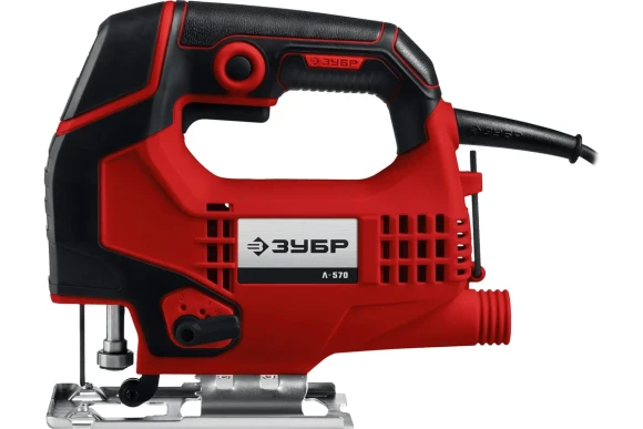 Лобзик электрич. ЗУБР Л-570, 570Вт, 65/8мм, 0-3000ход/мин, в коробке Лобзик электрич. ЗУБР Л-570, 570Вт, 65/8мм, 0-3000ход/мин, в коробке