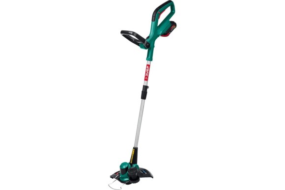 Триммер аккумуляторный ЗУБР  ТА-185-21,18В, 1 АКБ 2 А*ч,леска 25см