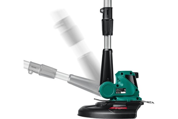 Триммер аккумуляторный ЗУБР  ТА-185-21,18В, 1 АКБ 2 А*ч,леска 25см