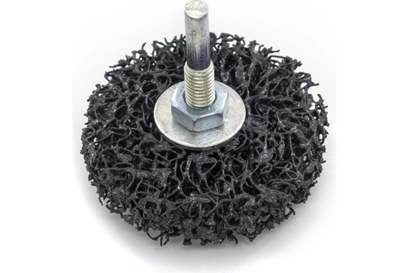 Круг полимерный зачистной на шпильке (средний) 63*15*6 мм Coral РемоКолор Круг полимерный зачистной на шпильке (средний) 63*15*6 мм Coral РемоКолор