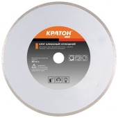 Диск алмазный по керамике 230 х 2.4 х 22.2мм, сплошной, мокрый, Кратон Диск алмазный по керамике 230 х 2.4 х 22.2мм, сплошной, мокрый, Кратон