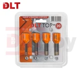 Набор алмазных коронок DLT TOP №20, 6/8/10/12мм 3614 Набор алмазных коронок DLT TOP №20, 6/8/10/12мм 3614