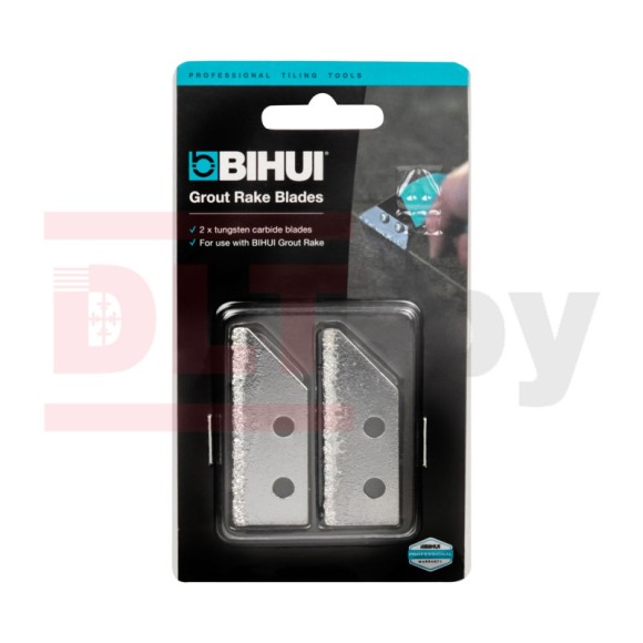 Лезвия для чистки плиточных швов 18 х 50мм, 2 штуки, BIHUI