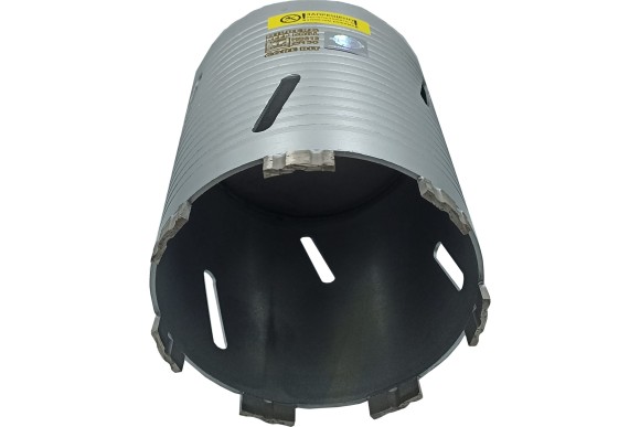 Коронка алмазная по железобетону 130 х 150мм, М16/SDS+, сухой/мокрый, HILBERG Коронка алмазная по железобетону 130 х 150мм, М16/SDS+, сухой/мокрый, HILBERG