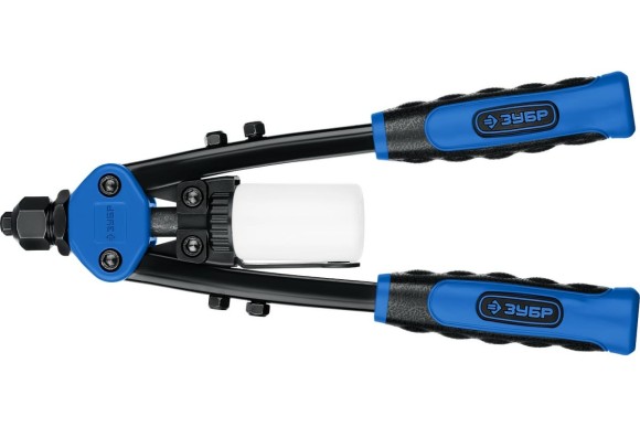 Заклёпочник двуручный 290мм, заклёпки (2.4/3.2/4.0/4.8мм), Т-48 ЗУБР Заклёпочник двуручный 290мм, заклёпки (2.4/3.2/4.0/4.8мм), Т-48 ЗУБР