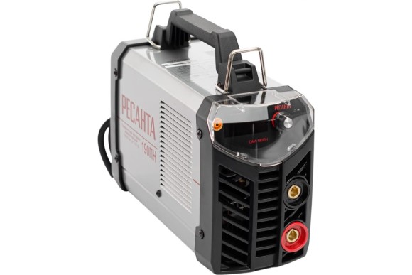 Сварочный аппарат, инверторный САИ 190ПН,20-190А,5,5кВт,электрод-1,6-5мм Ресанта Сварочный аппарат, инверторный САИ 190ПН,20-190А,5,5кВт,электрод-1,6-5мм Ресанта