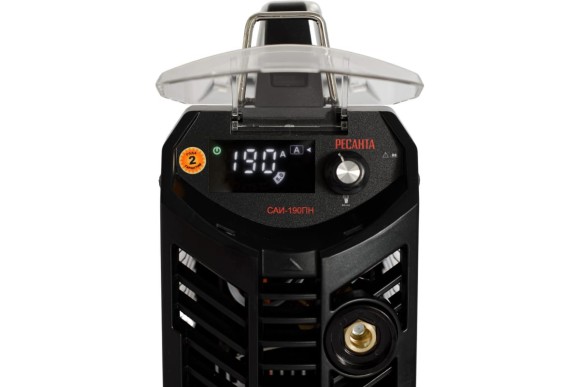 Сварочный аппарат, инверторный САИ 190ПН,20-190А,5,5кВт,электрод-1,6-5мм Ресанта Сварочный аппарат, инверторный САИ 190ПН,20-190А,5,5кВт,электрод-1,6-5мм Ресанта