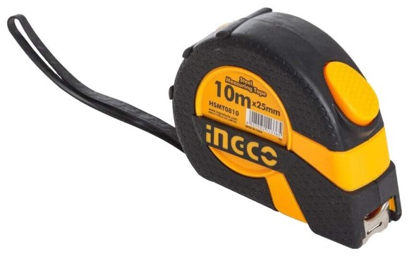 Рулетка 10м*25мм,HSMT0810.1 INGCO 