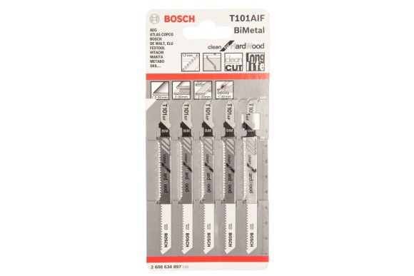 Пилка для лобзика BOSCH T101AIF Ламинат Пилка для лобзика BOSCH T101AIF Ламинат