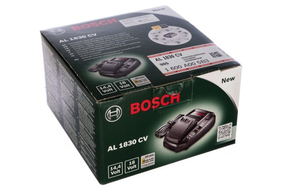Зарядное устройство BOSCH AL1830 CV 14.4-18В, 3А Зарядное устройство BOSCH AL1830 CV 14.4-18В, 3А
