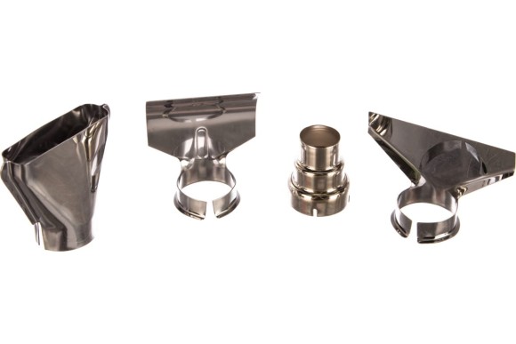 Фен технический с дисплеем ЗУБР ФТ-П2000 М2Д, 2000Вт, 80-600°С, 4 насадки, в коробке