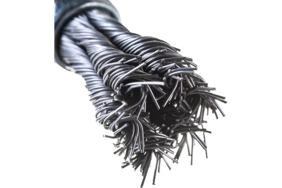 Щётка-крацовка кистевая со шпилькой 17мм, витая стальная проволока, РемоКолор Щётка-крацовка кистевая со шпилькой 17мм, витая стальная проволока, РемоКолор